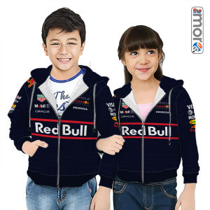 Sagala - Jaket/Sweater Hoodie Anak F1 RED BULL 2025 Balap Mobil Formula Satu | Printing Sublime