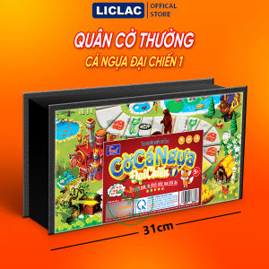 Cờ Cá Ngựa Đại Chiến 1 Có Nam Châm Boardgame chiến thuật phiêu lưu thế giới động vật mới lạ hấp dẫn