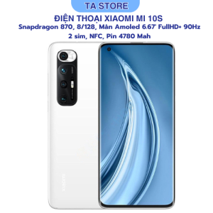 Điện Thoại Xiaomi Mi 10S 5G – Snapdragon 870 | RAM 8/128 | AMOLED 6.67” 90Hz | Pin 4780mAh | NFC