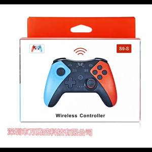 NS โมเดลส่วนตัวพร้อมฟังก์ชันปลุก Switch คอนลเลอร์เกมบลูทูธไร้สายพร้อมการสั่นสะเทือน switch pro ข้ามพรมแดน