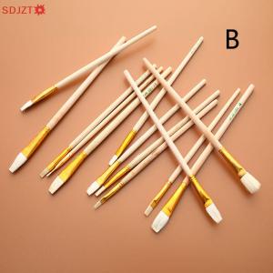 🚚【Local Express Delivery】🚚 12pc Pottery Art Wool Brush Set for Glaze painting Coloring Watercolor