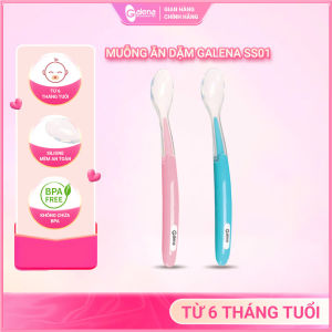 MUỖNG ĂN DẶM SILICONE GALENA GA-SS01 ( Combo 2 cái )