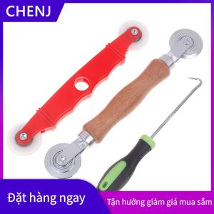 CHENJ 3 cái cửa sổ cài đặt công cụ Báo Chí Màn hình ròng rọc công cụ sửa chữa Con lăn phụ kiện màn hình cửa sổ màn hình Cửa lưới nhấn bánh xe Kit
