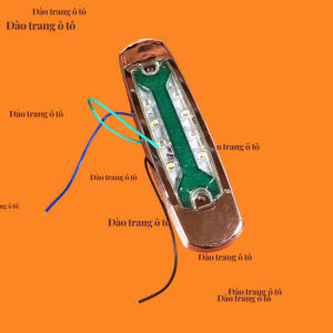 Led cờ lê trang trí đèn nóc sườn cảnh báo xe ô tô 12v 24v led xe tải siêu đẹp