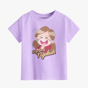 Kaos Anak Lengan Pendek Laki laki Perempuan Edisi Mood Series
