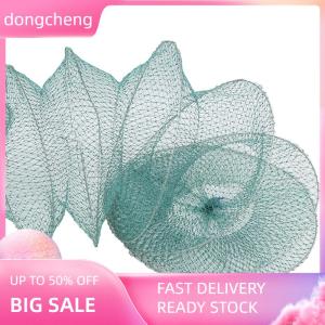 dongcheng Lưới đánh cá 3 4 5 6 lớp lồng gấp lưới nylon nhanh khô lồng câu cá lồng tôm thép mềm Lồng cá bẫy cá