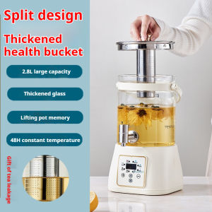 3L Health Kettle with 304 Faucet 800W Multi-Function Electric Kettle Household Large Capacity Tea Maker Constant Temperature Thermos Flask 养生壶