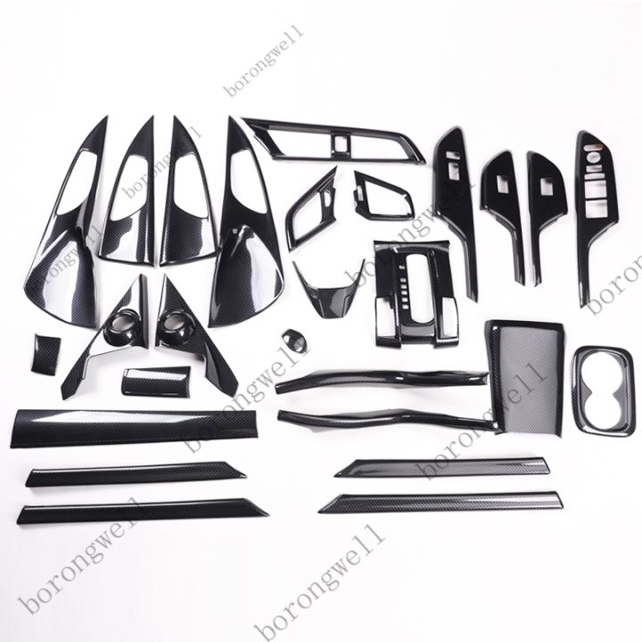 Aluminum Center Console AC Switch Knob Ring Cover Trim For - Foto 5