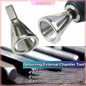 Jozoo Stainless Steel Remove Burr Tools Drill Bit Deburring External Chamfer Tool