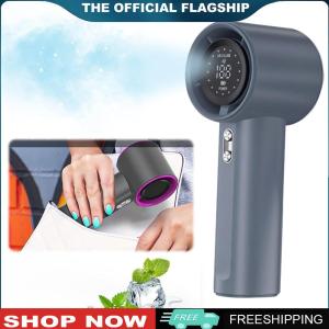 [BONDRE9] High Speed Fan 100 Speeds Handheld Turbo Fan USB Rechargeable for Outdoor Travel