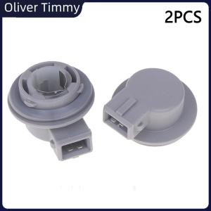 [Oliver Timmy] 2Pcs Brake Light Tail Light Plug For Automotive Connectors P21W Bulb Lamp Holder Halogen Light Socket 2Pin Accessories