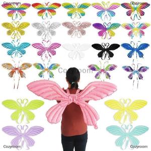 [COD] Cozyroom Colorful Angel Butterfly Wing Balloon Happy Birthday Childrens Day Boy Girl DIY Party Decorations Back Hanging Foil Balloon Toy