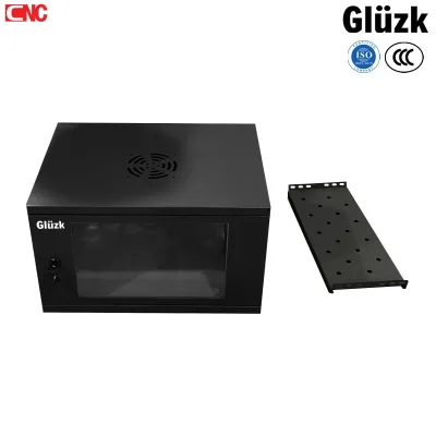 Gluzk ตู้แร๊ค กล้องวงจรปิด 6U CCTV NETWORK RACK CABINET (40cm.) แถมถาด 6U40