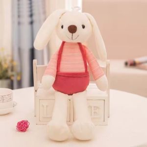 Kawaii Rabbit Stuffed Toy Patung Comel Creative Gift Mainan Anak Baby Birthday Present Children Sleep Mate
