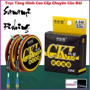 Trục câu đài tàng hình ChiKaiLong buộc sẵn DCR6 [ Hàng Cao Cấp ] chuyên săn hàng khủng - SANAMI FISHING