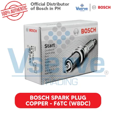 Bosch Spark Plug Copper F6TC (W8DC) /pc Original