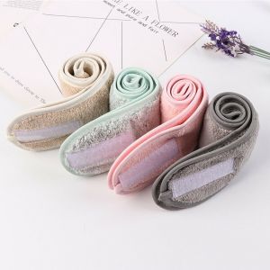 LIGHTER โยคะ ล้าง ผู้หญิง ใบหน้า หมวก แต่งหน้า อาบน้ำ ปรับได้ แถบคาดศีรษะ ผ้าโพกหัวมงกุฏ ที่คาดผม ผ้าโพกหัว