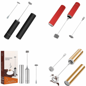 NEXASHOP Rechargeable Wireless Milk Frother Handheld Design 3 Speed Settings Electric Foam Maker Drink Maker Wireless Operation 3 Speed Frother Latte Making