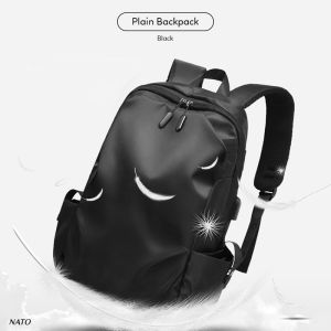 Balo NATO® "Plain - Backpack" Sợi Vải ProMesh/Deluxe Ba Lô Laptop Nam Nữ Đẹp Đi Học Đi Làm Đi Chơi Đen Xám Xanh
