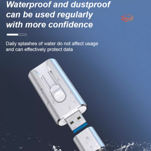 Large capacity  USB flash drive threeinone portable