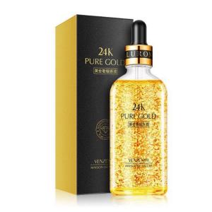 EBiSU เซรั่มเพียวโกลด์ VENZEN 24K PURE GOLD SERUM 100ml. เซรั่มทองคำบริสุทธิ์ 24k หน้าเนียนกระจ่างใส ด้วยคุณค่าจากทองคำ