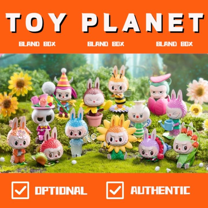 [TOY PLANET]Labubu flower spirit series labbu blind box popmart | Lazada