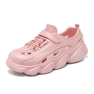 [Free Shipping] New Thick-Soled Sandals Lightweight Casual Shoes Beach Shoes Breathable Perforated Clogs Summer WomenS Shoes