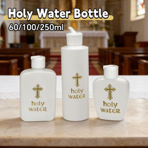 Ellebreen 60ML/100ML/250ML Holy Water Bottle Holy Water Container High Quality Plastic Bottle 1Pc