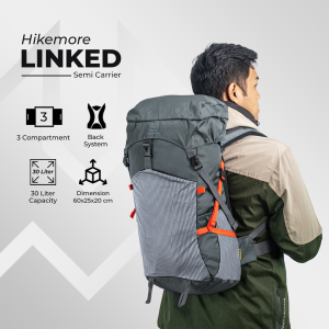 Tas Gunung Outdoor Hikemore Linked Semi Carrier