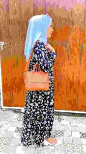 Tas Wanita Papirut 2in1 Viola / Tas Papirut 2in1