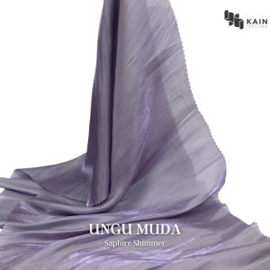 05 meter Bahan Kain Saphire Shimmer Zashimmer Luna Organza