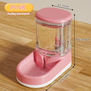 3.8L Pet automatic Food Water feeder Dog cat large capacity feeder pet supplies