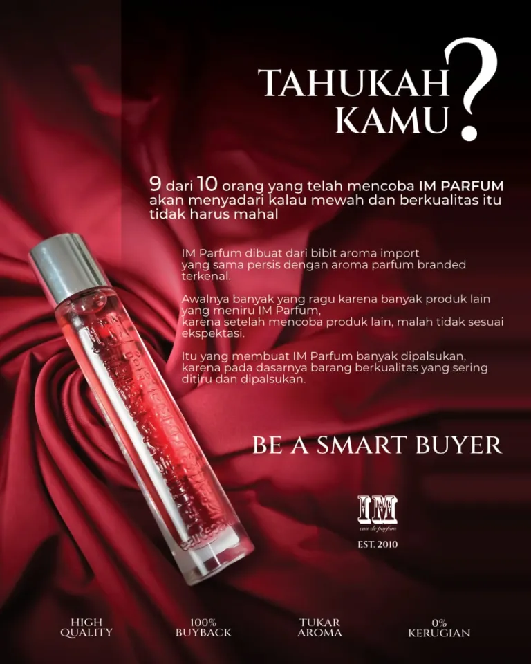 IM PARFUM ORIGINAL OPEN RESELLER DISTRIBUTOR (BISA REQUEST AROMA
