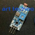 sensor cahaya LDR module light sensor Arduino uno Mega. 
