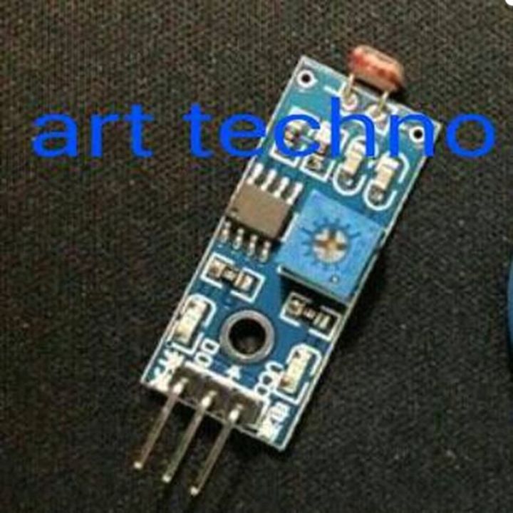 sensor cahaya LDR module light sensor Arduino uno Mega
