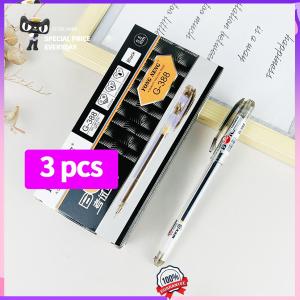 Gel Pen 0.5mm Black Ink Quick Dry Smooth Writing Needle Tube Rollerball Pen for School Office Exam Student Stationery Carbon Ink Non Fading Durable Fall Resistant