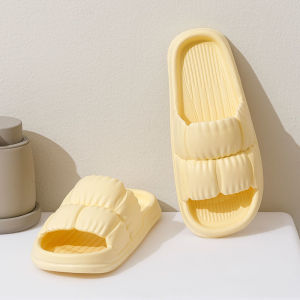 WomenS Home Bathroom Summer Slippers MenS Summer Outdoor Slippers Home Bathing Non-Slip CoupleS Thick-Soled Slippers