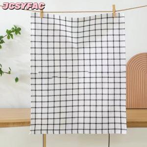JCSYFAC Khăn trải bàn 40x60cm Miếng bông dày và vải lanh bền Nhà Bếp Có thể tái sử dụng ăn uống trang trí ngày lễ