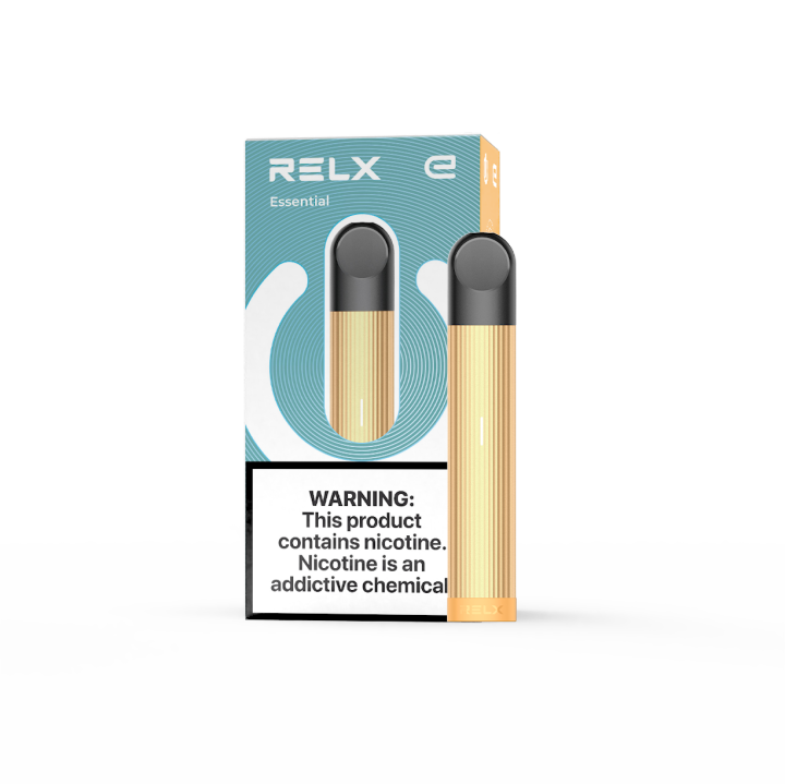 RELX ESSENTIAL GOLD SPARK Device For RELX Pro Pods Simple Easy Charging ...