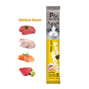 Pet Cat Strip 15g Snack Makanan Kucing Basah Wetfood Cemilan Stick