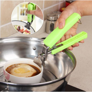 Bộ 3 Dụng Cụ Gắp Nóng Nhà Bếp - Set 2 Kẹp Gắp Nóng Và 2 Nhắc Nồi Silicon Cách Nhiệt Chống Nóng Tiện Dụng - Kẹp Gắp Thức Ăn Đa Năng