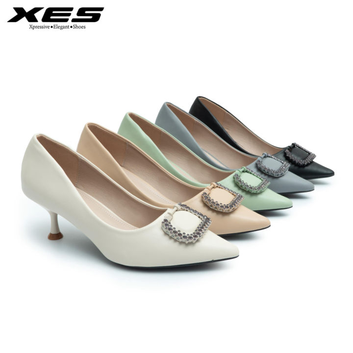 Thick Heel Sepatu Heels Lazada XES TORI-05 Sepatu Heels Chunky