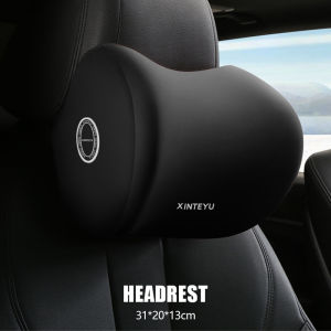 Headrest for Car Seat Memory Foam Car Neck Pillow Lumbar Back Support Breathable Relieve Stress Seat Pillow Waist Cushion