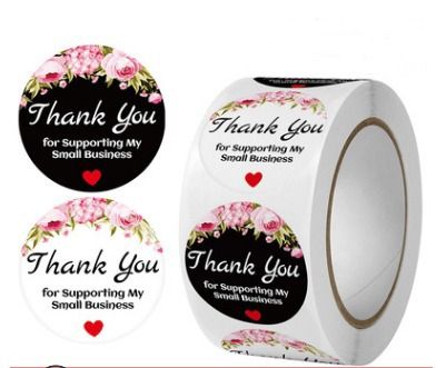 Rekomendasi Stiker Thank You 500 pcs: Material dan Desain Aesthetic untuk Journaling serta Kemasan