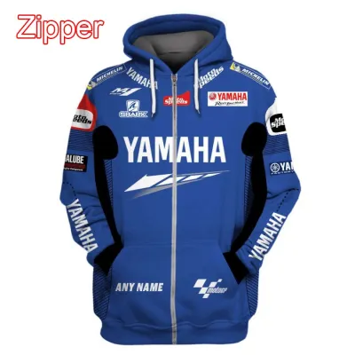 (in stock) Personalized Yamaha Motogp Racing Michelin Motospeeds Mens Jacket Spring and Autumn Leisure Childrens Hoodie (free nick name and logo)