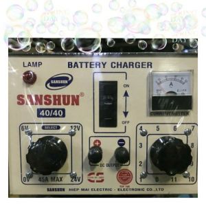 MÁY SẠC BÌNH ACQUY SANHUN 25/25A/h 6V - 12V - 24V DÙNG CHO BÌNH 125AMPE TRỞ XUỐNG