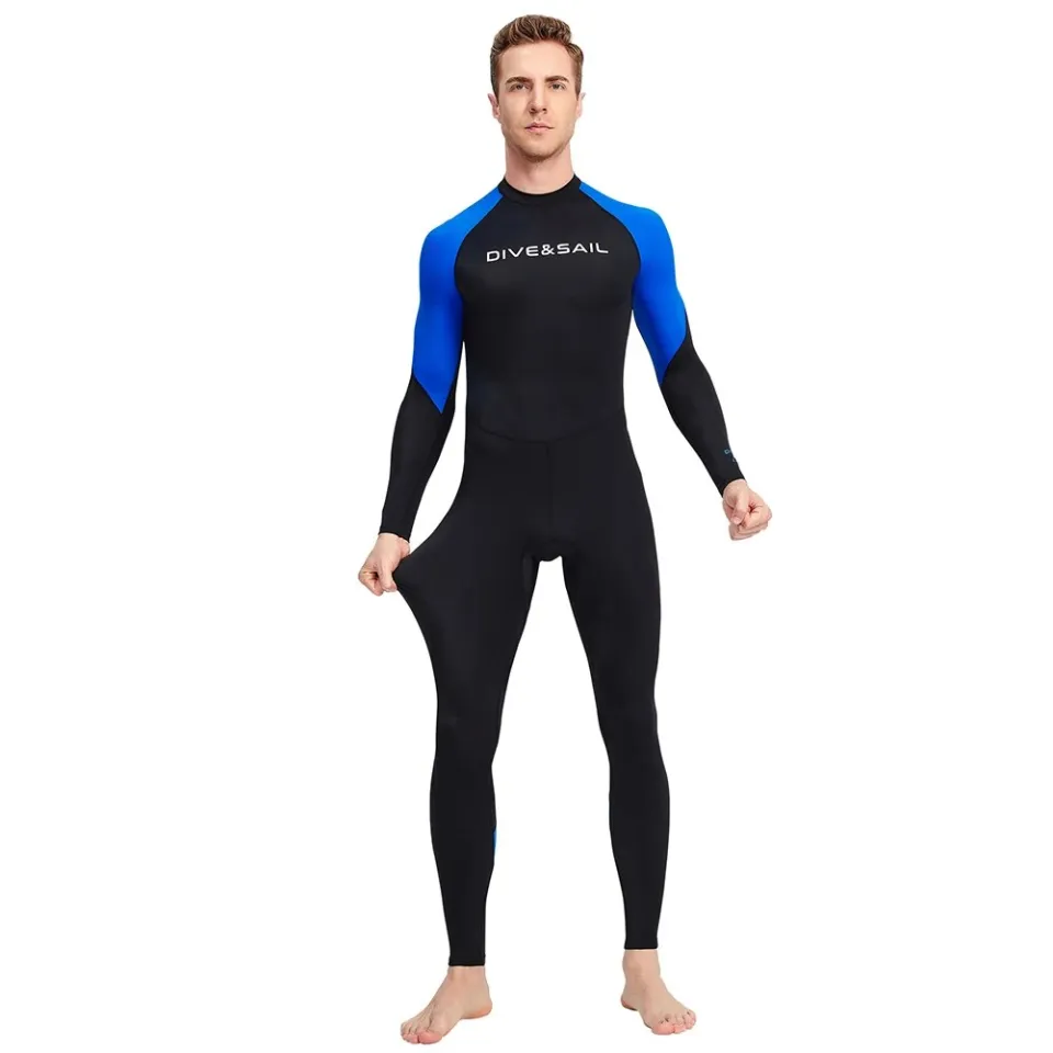 Wetsuit Men Scuba Diving Thermal Warm Wetsuits Swimming Body Full