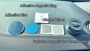 [96LBS Ultra Suction] Vacuum Magnetic Car Phone Holder for MagSafe 2026 Upgraded 360 °   Reinforced Phone Mount for Car Dashboard Windshield Mirror Compatible with iPhone 17 16 15 Pro Max & All Phones