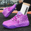 Lamelo 1 Rick & Morty Mens Giản Dị Giày chạy bộ chơi bóng rổ đào tạo thể thao Sneakers. 