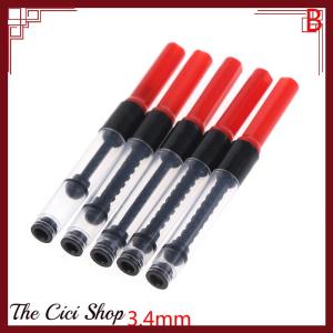 [The Cici Shop] 5Pcs 3.4mm/2.6mm Meet Plastic Pump Cartridges Fountain Pen Converter
